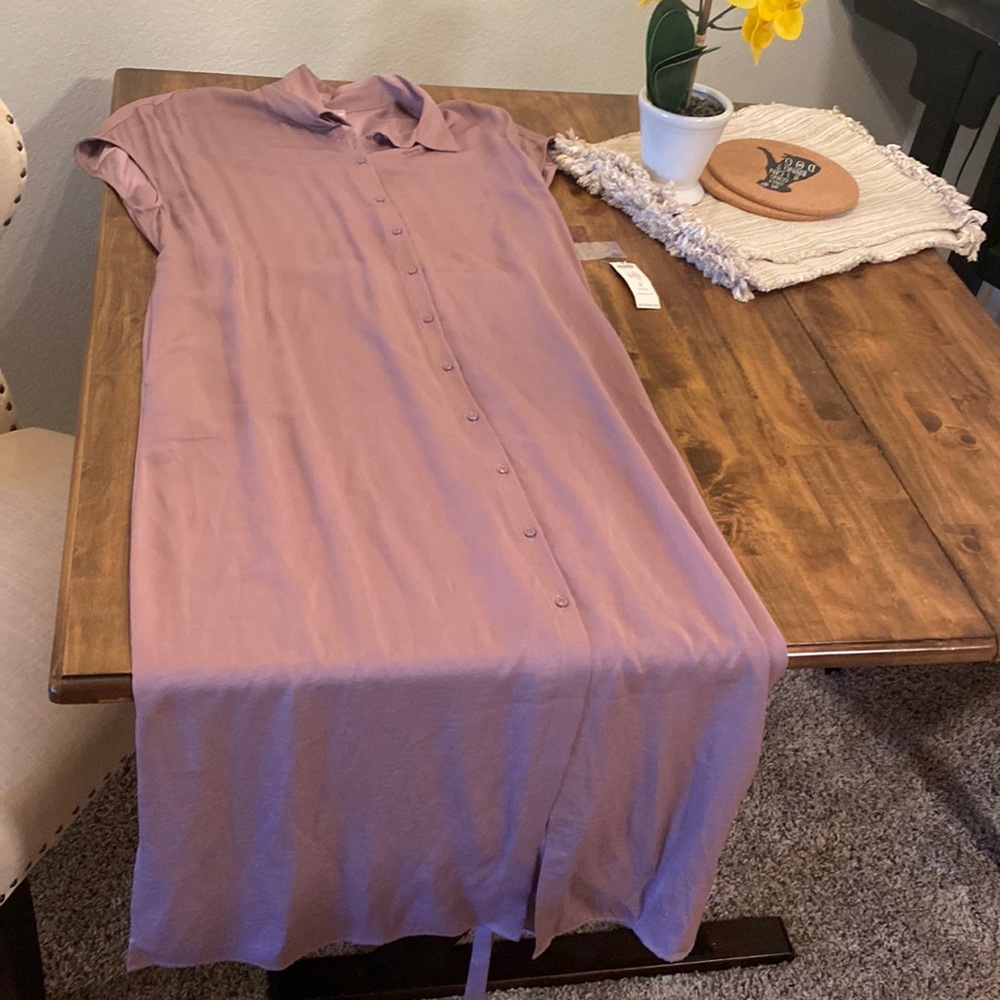 Chicos button down max dress